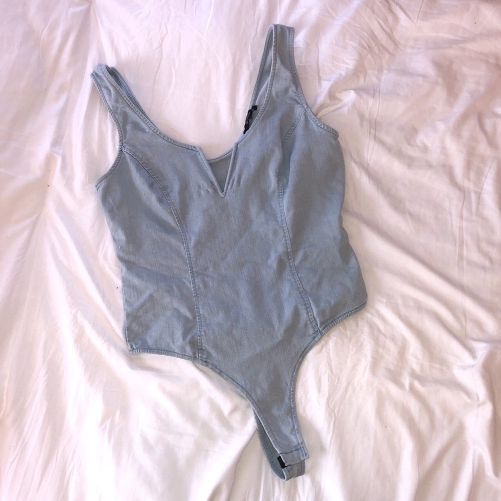 Denim Bodysuit